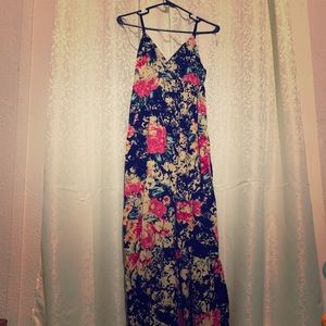 Floral maxi dress